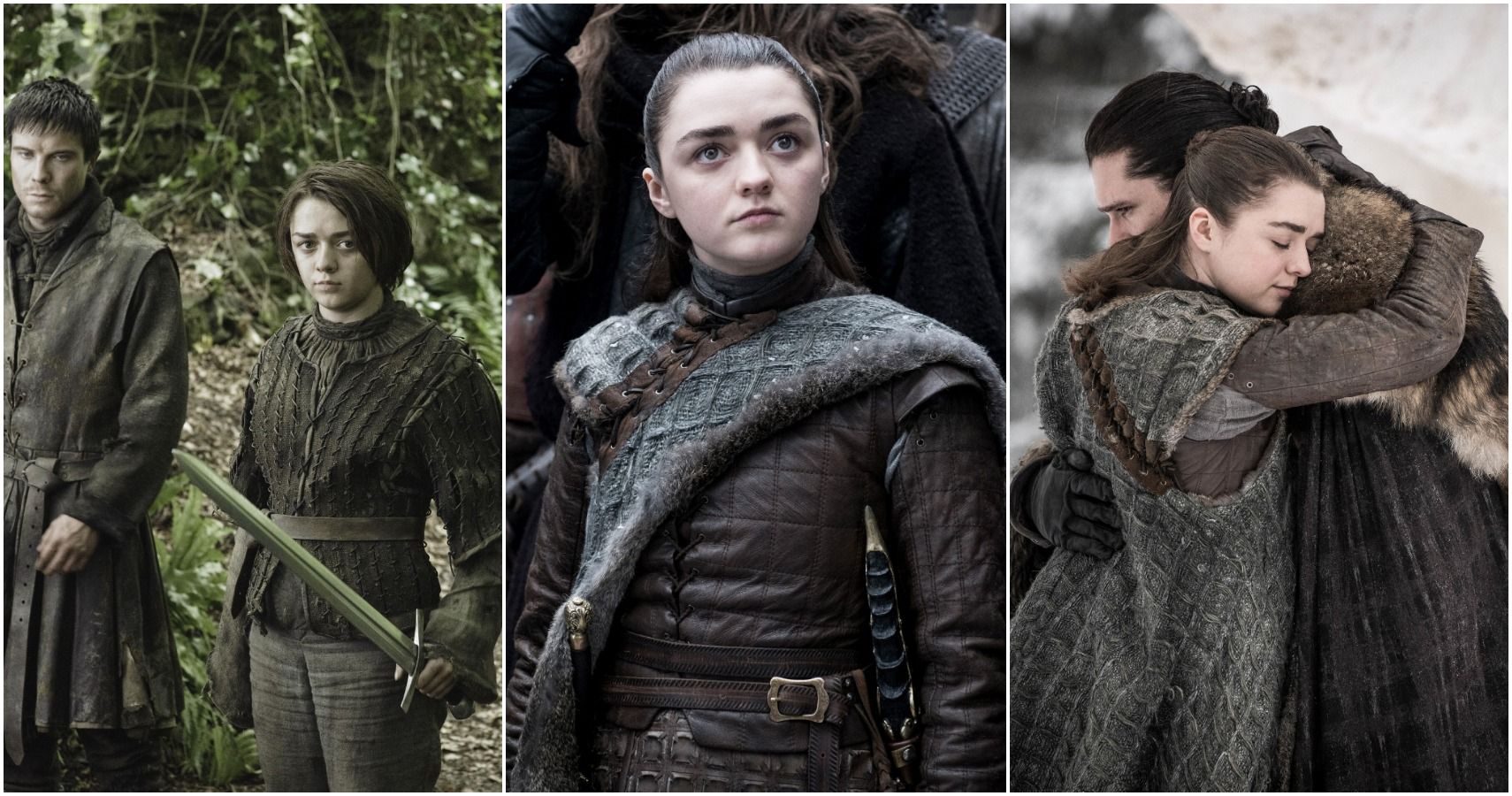 Host arya stark filling stepsister with pictures