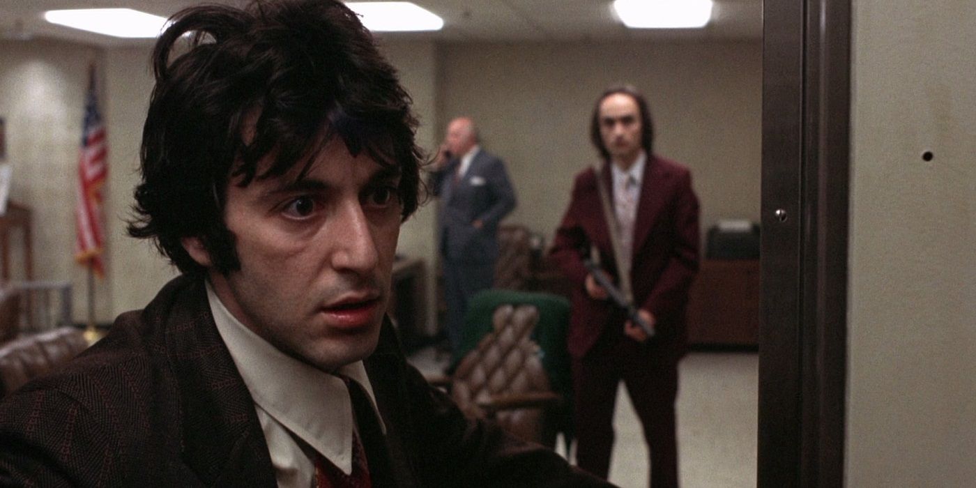 Al Pacino Dog Day Afternoon bank robbery