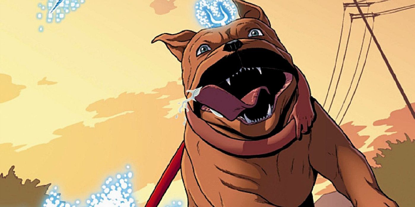 Inhumans Set Photos Lockjaw In The Country Screen Rant