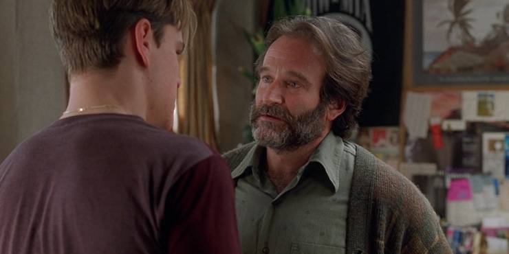Matt Damon ja Robin Williams elokuvassa Good Will Hunting