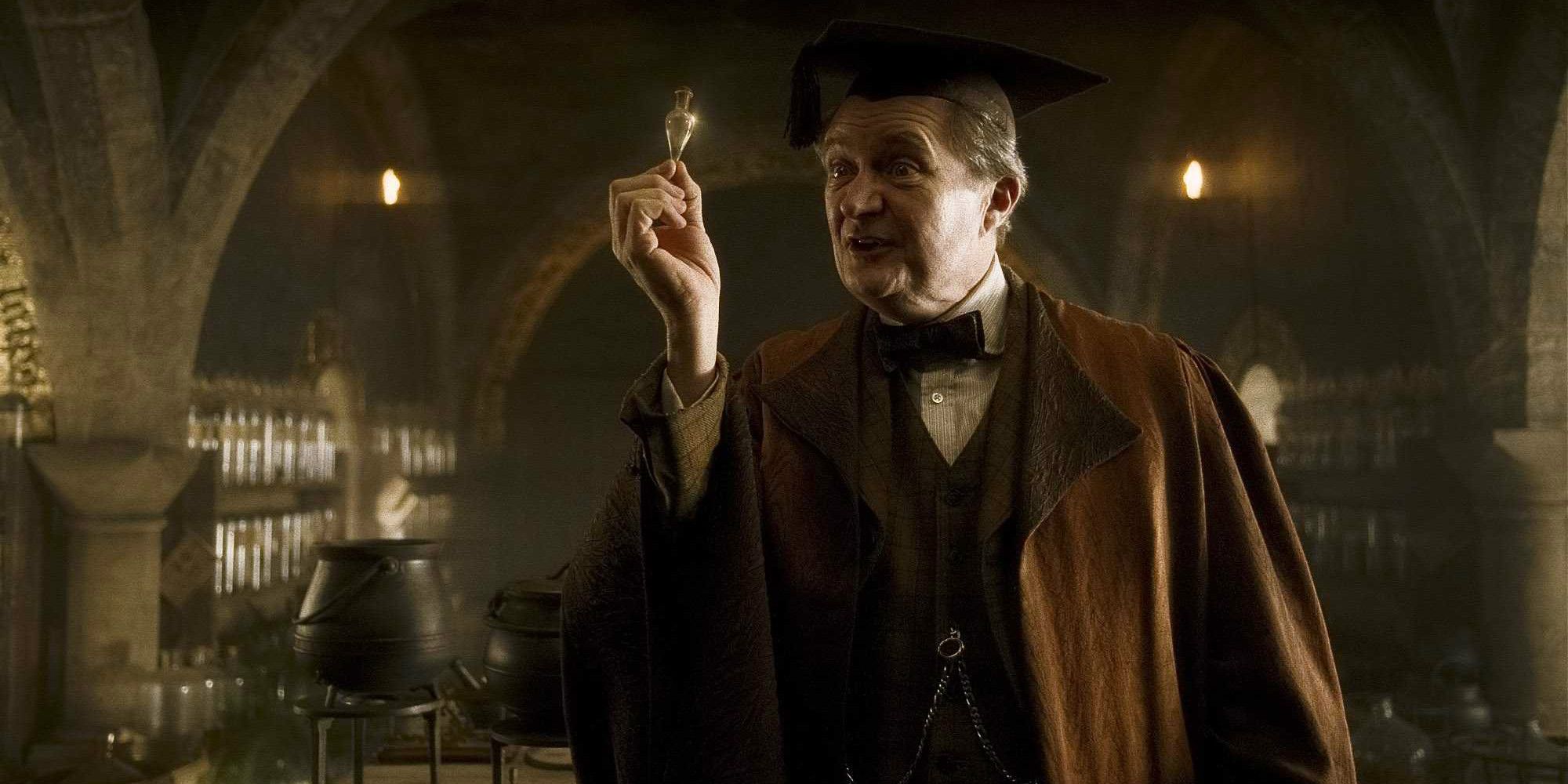 Jim Broadbent as Horace Slughorn in Harry Potter