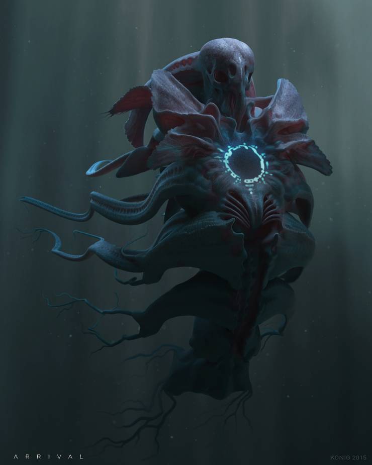 Arrival S Aliens Almost Looked Even More Weird Screen Rant