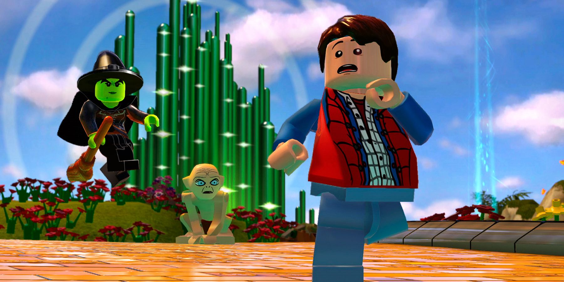8 LEGO Dimensions Back to the Future vs. Wizard of Oz
