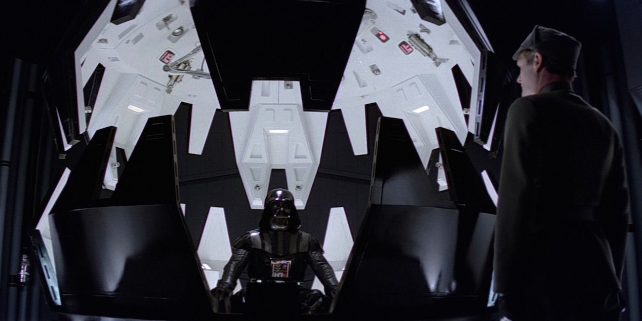 Darth Vader meditation Chamber in Empire Strikes Back