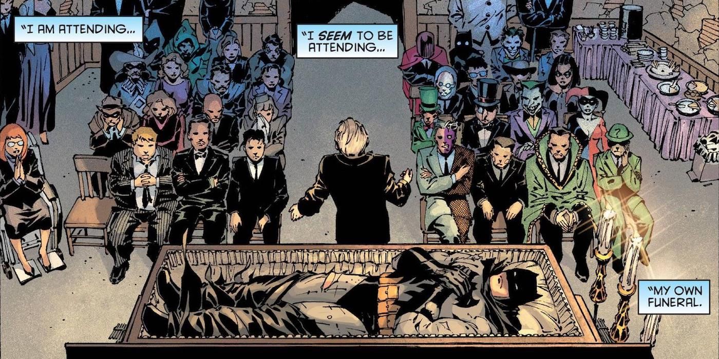 Whatever Happened to the Caped Crusader Batmans funeral