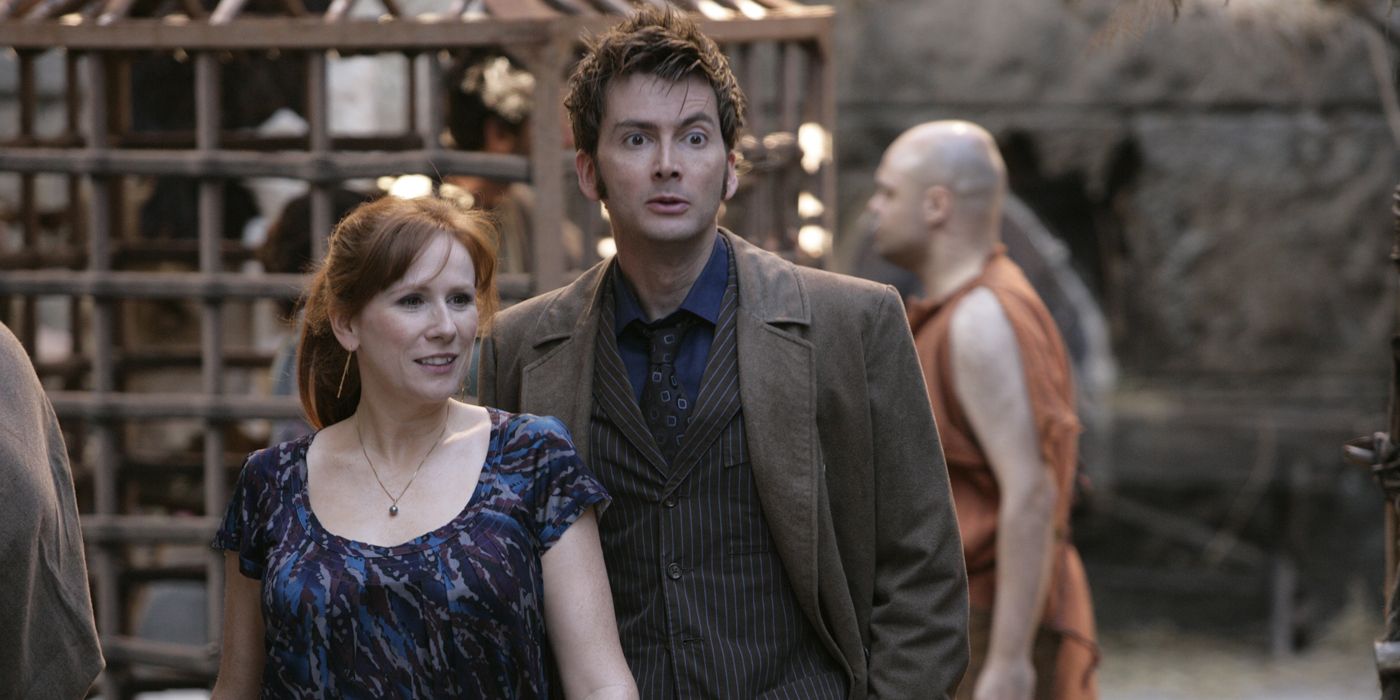 The Doctor and Donna Noble in Doctor Who