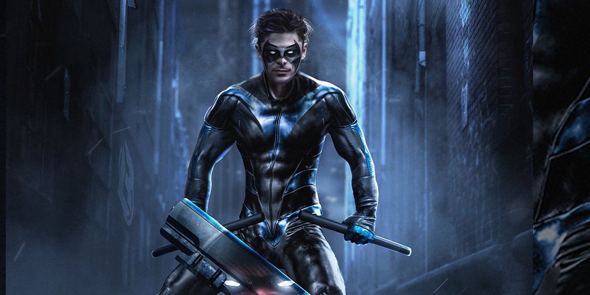 Nightwing: What Zac Efron or Steven Yeun Could Look Like as DCEU Dick