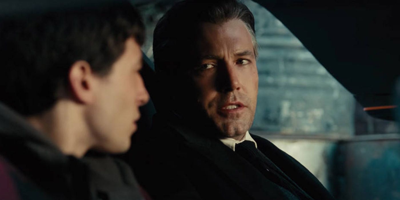 Ben Affleck as Bruce Wayne in Justice League trailer