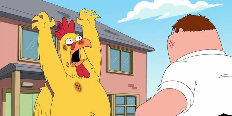 Family Guy 10 Funniest Running Gags Ranked Screenrant Bird Wing Anatomy Dia...