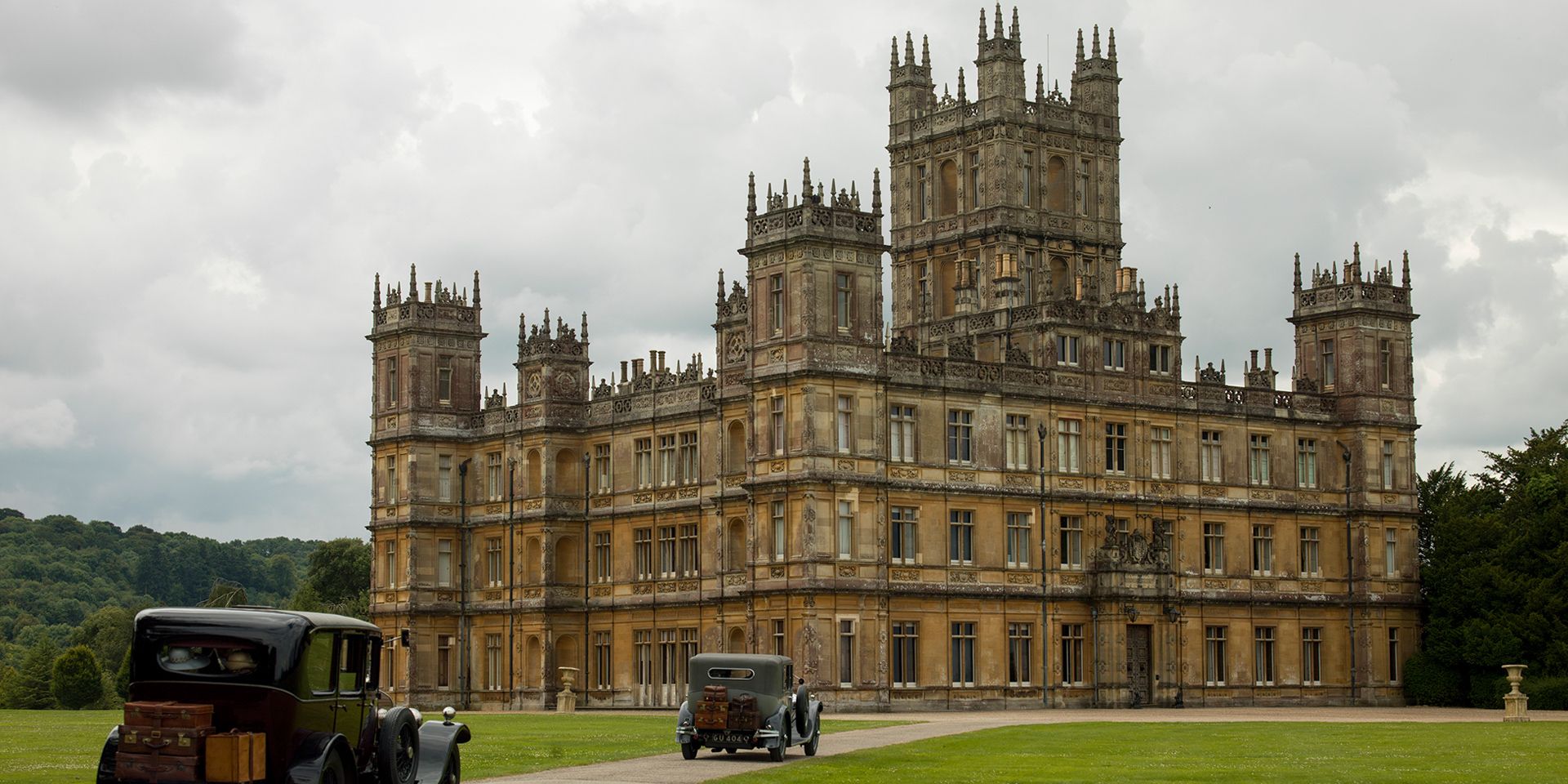 Filming location for the house from Downton Abbey