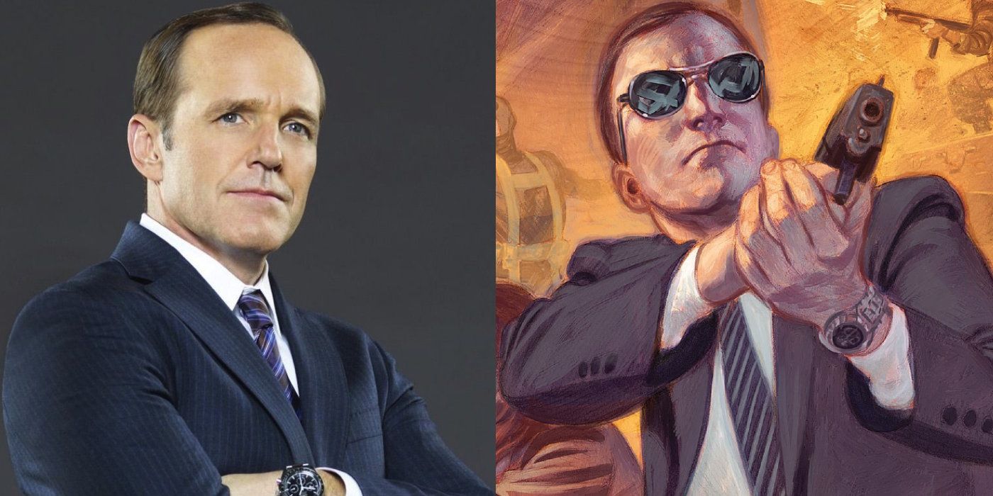 Phil Coulson and Agents of SHIELD and the Comics