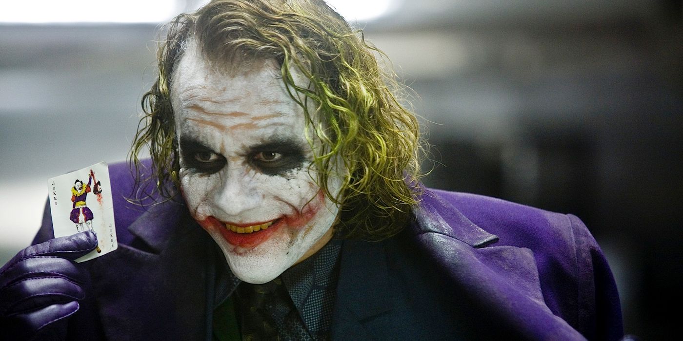 Heath Ledger as The Joker in The Dark Knight 2