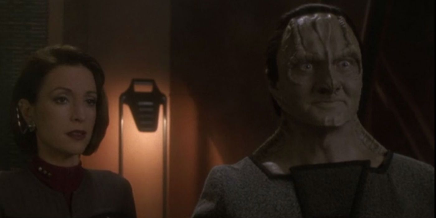 Garak and Kira in Star Trek Deep Space Nine