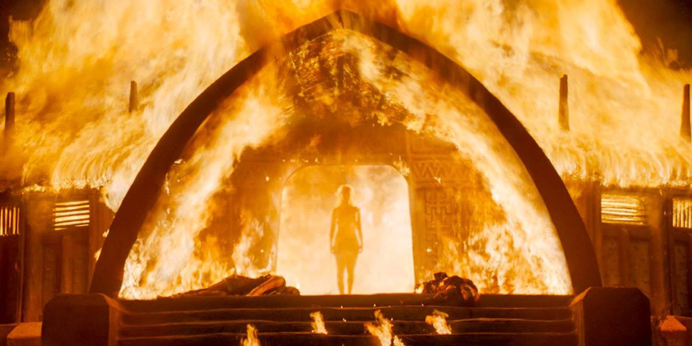 Daenerys Fire Game of Thrones Season 6