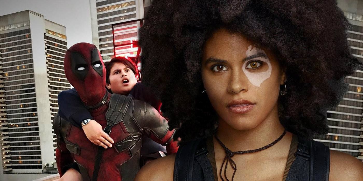 Deadpool 2 Set Videos Tease Domino Scene Screen Rant 