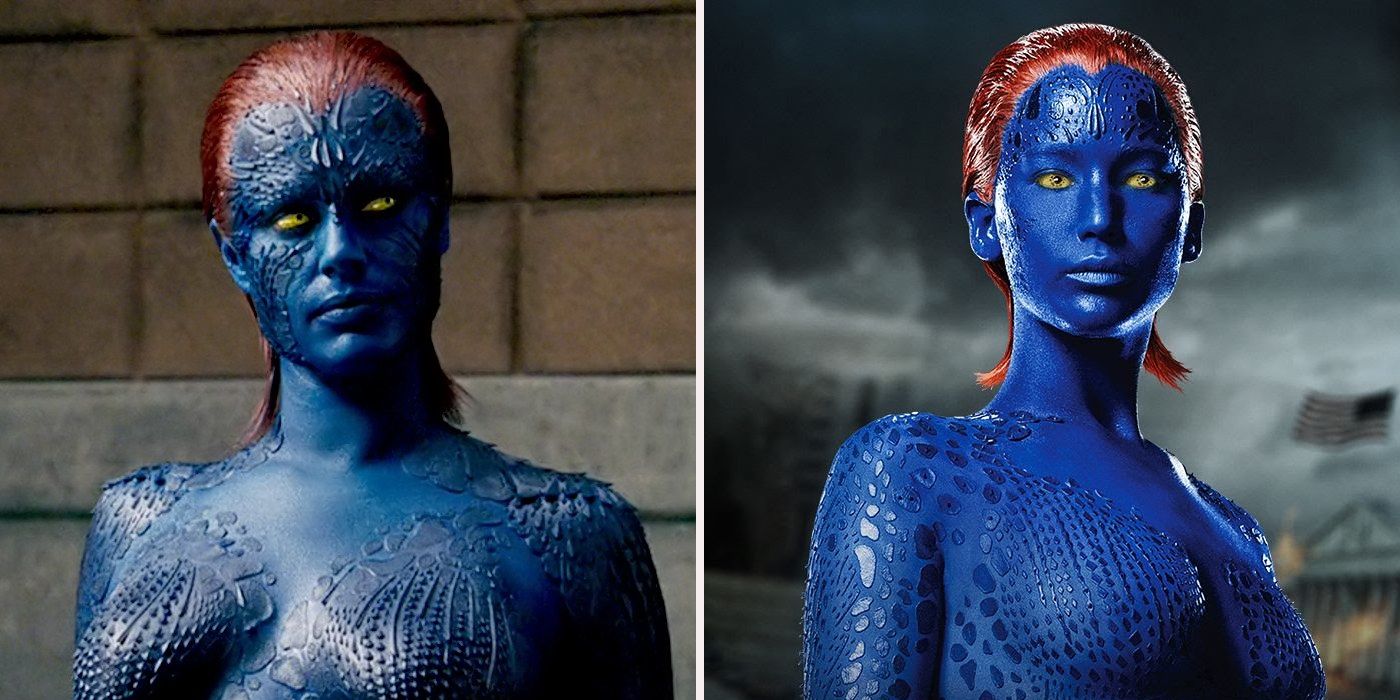Mystique from X-Men was the reference for the transformation from sea creature to human, and back in Luca