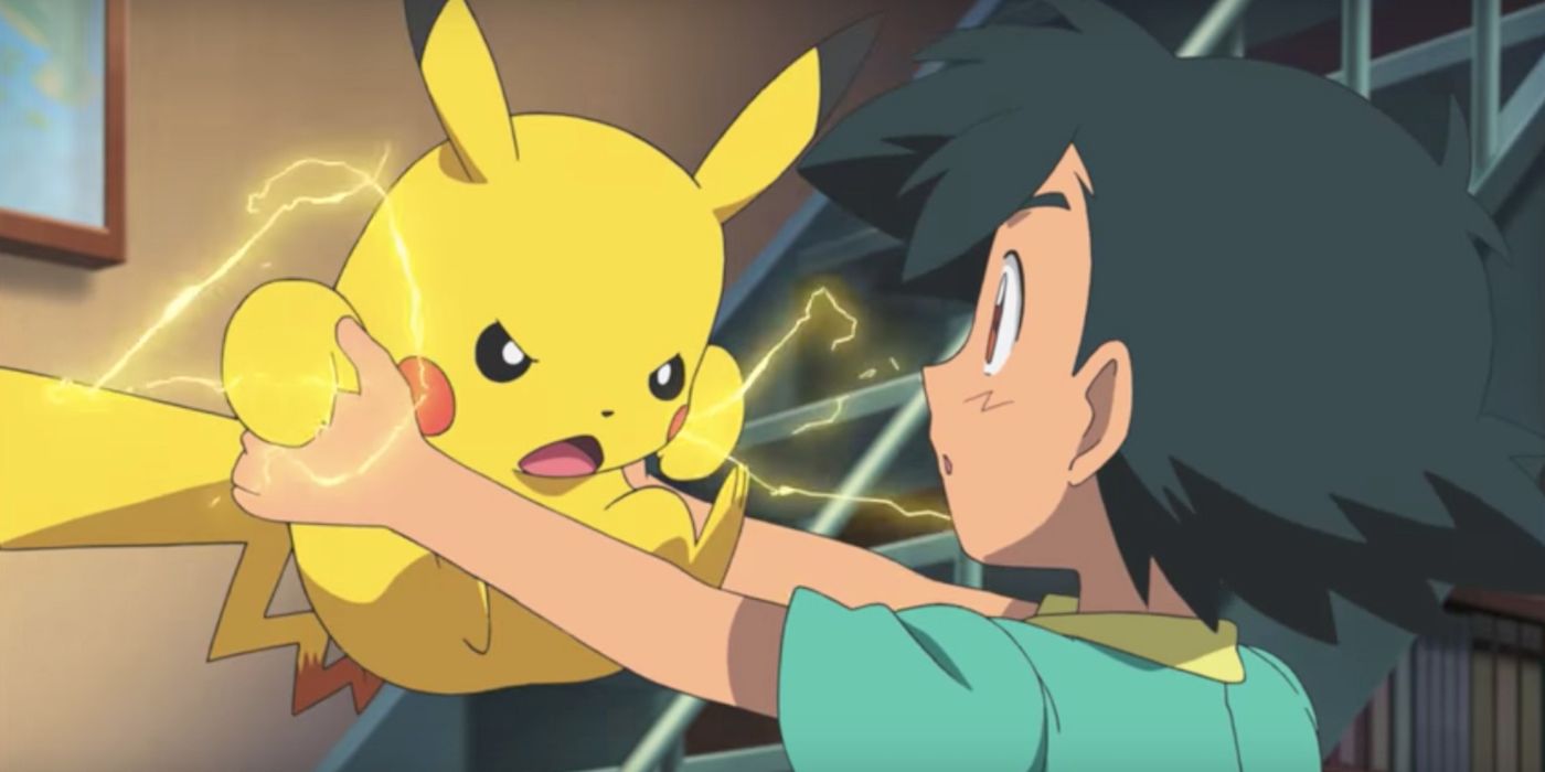 Ash and Pikachu in I Choose You the Pokemon Movie