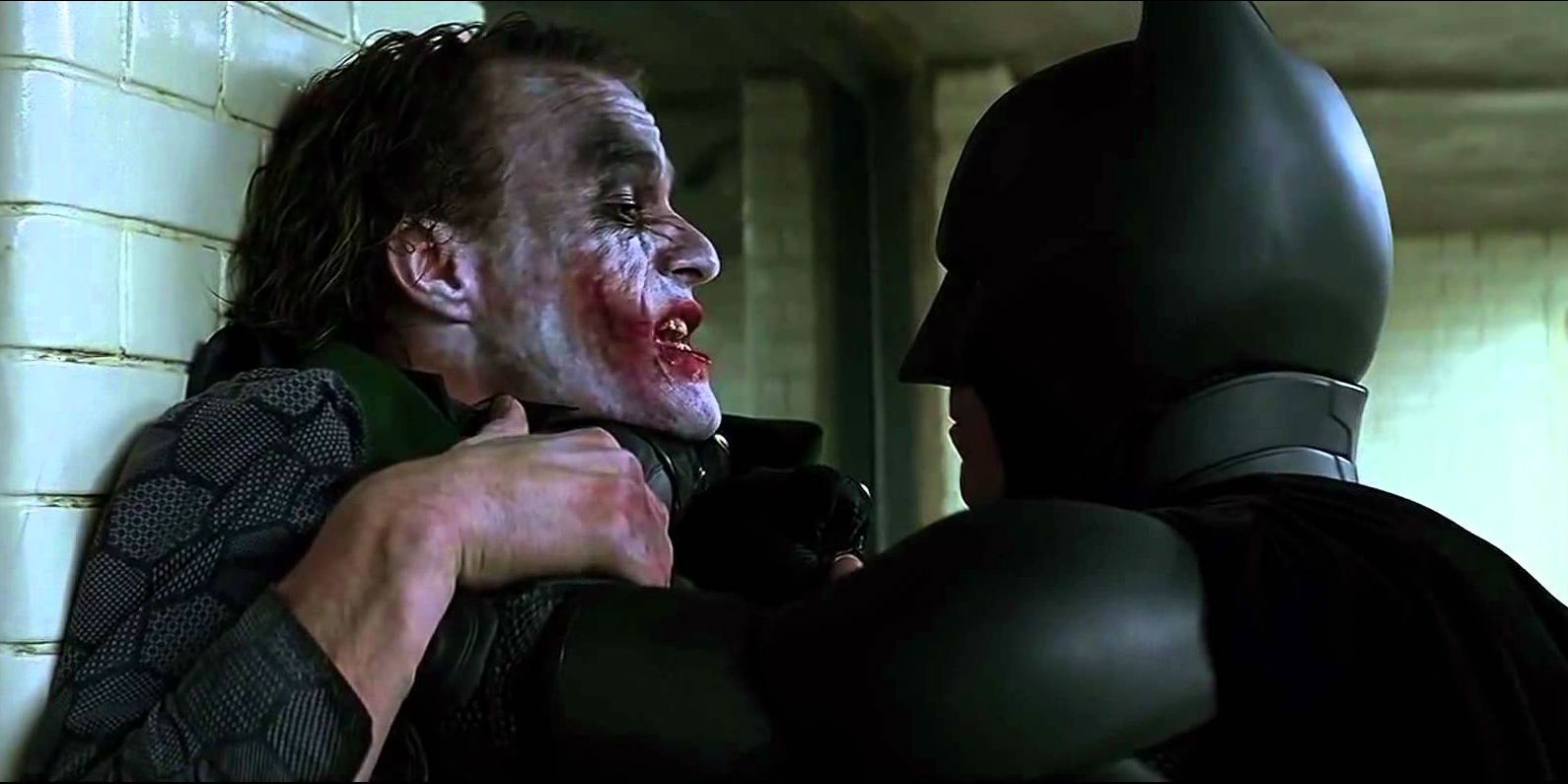 Christian Bale Really Hit Heath Ledger in The Dark Knight