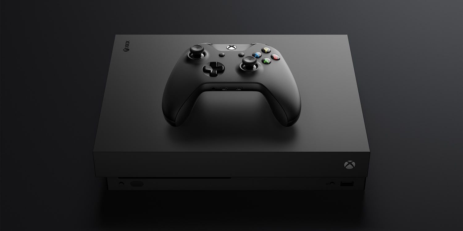 Xbox One X Console and Controller