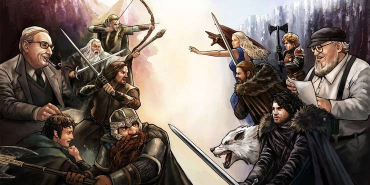Lord Of The Rings Game Thrones Crossover