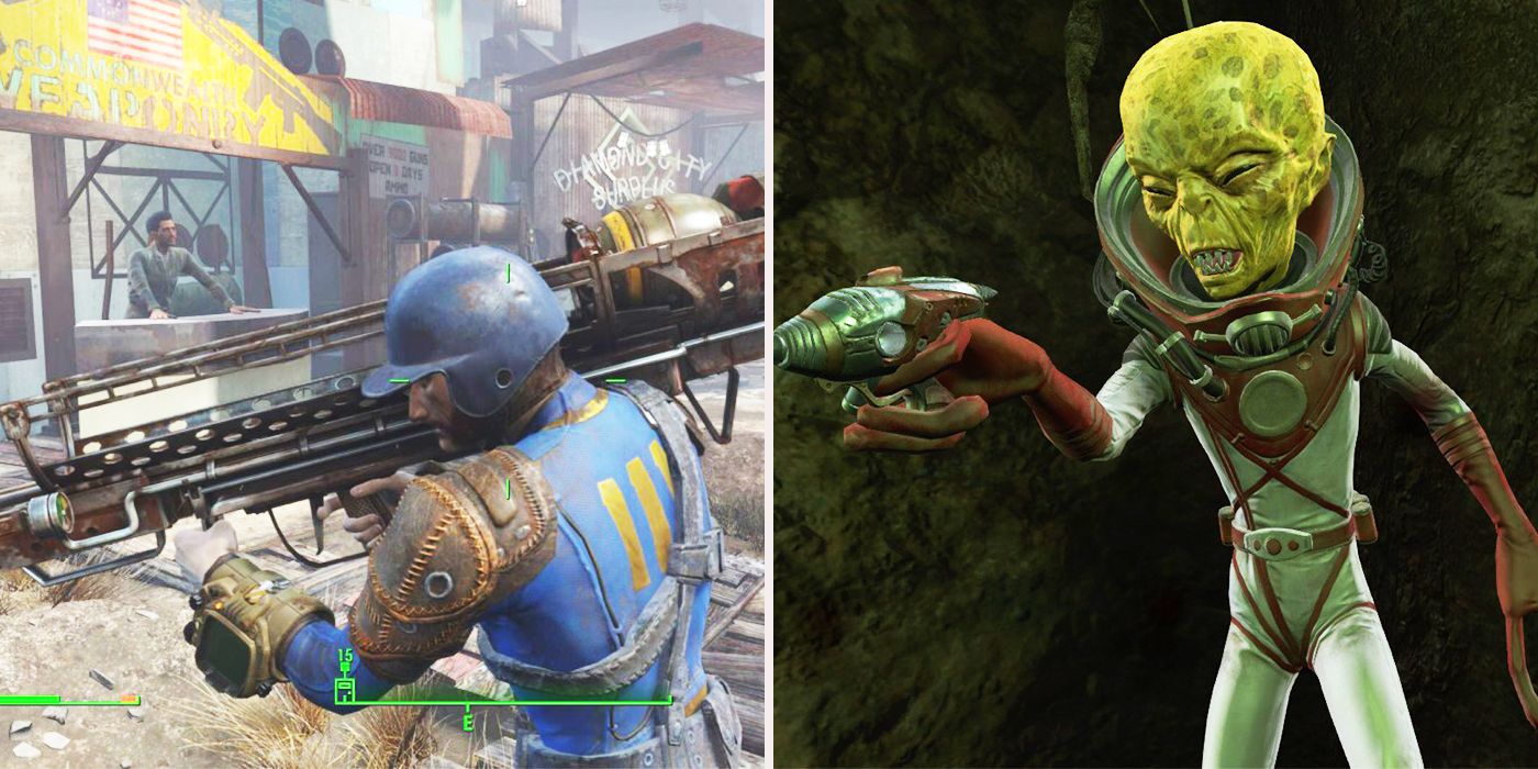 Fallout 4 put away weapon