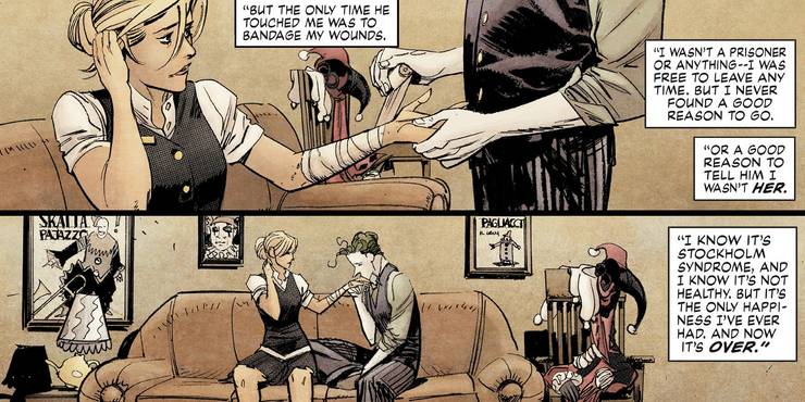 Harley Quinn S New Origin Embraces Mental Illness Screen Rant Harley Quinn S New Origin Embraces Mental Illness Screen Rant