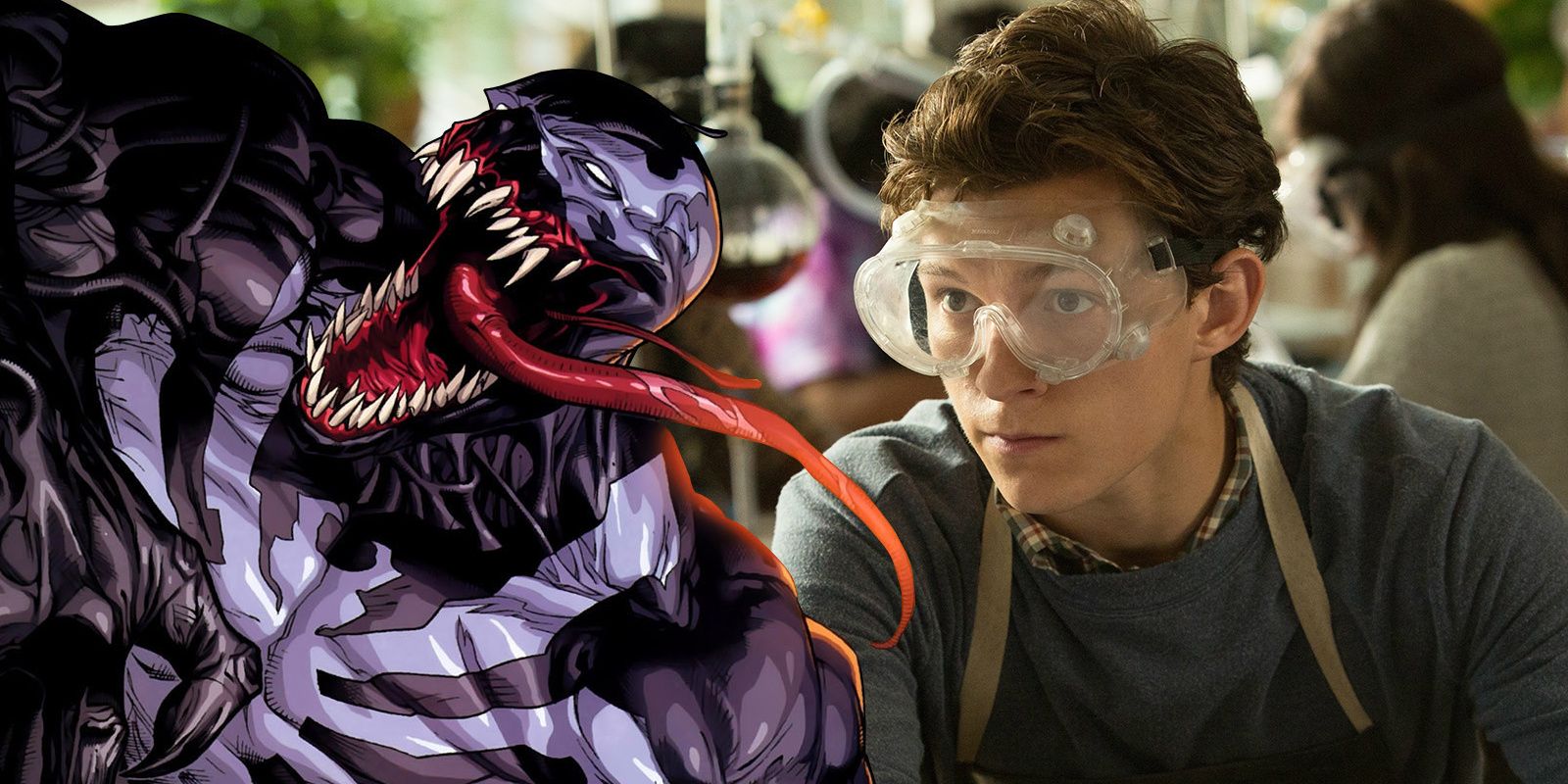 Venom Rumored to Include Tom Holland’s Peter Parker Not SpiderMan