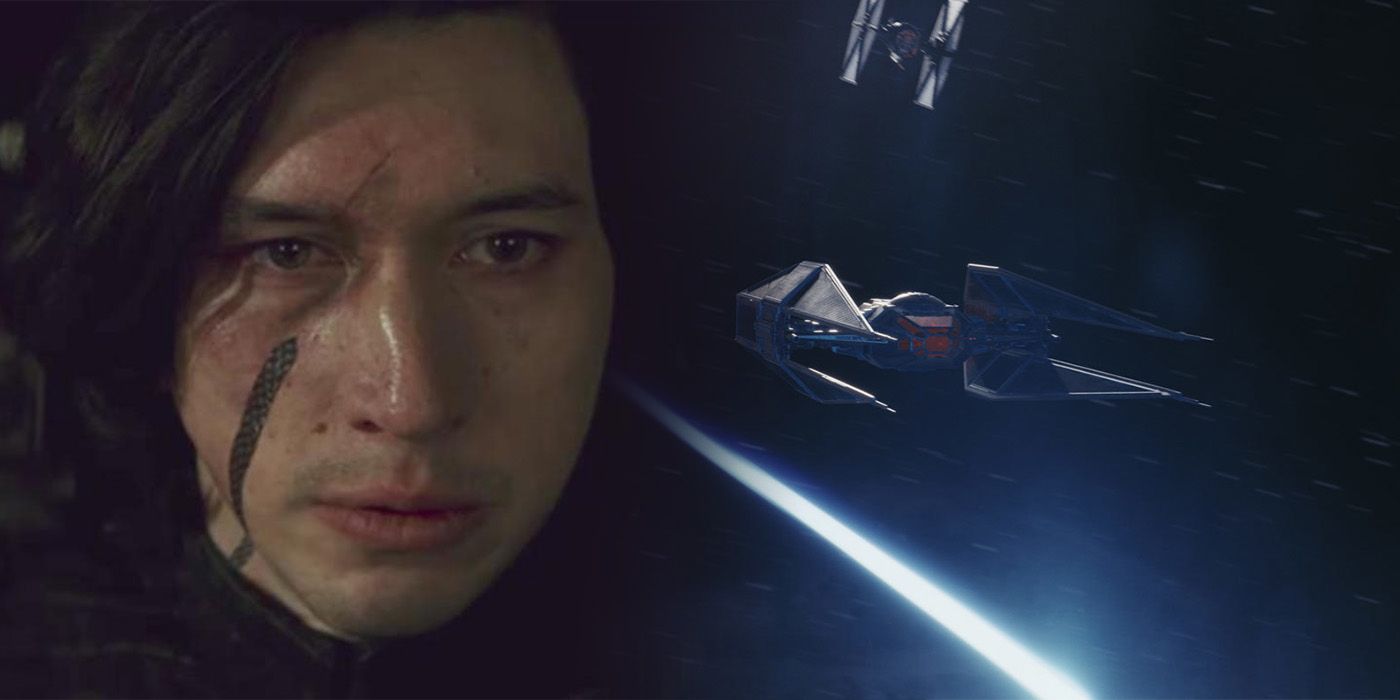 kylo tie fighter