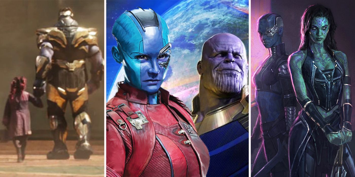 Infinity War: 16 Secrets About Gamora And Nebula's Relationship With Thanos