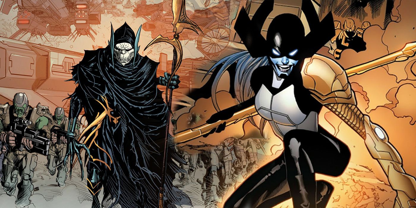 Image result for proxima midnight and corvus glaive