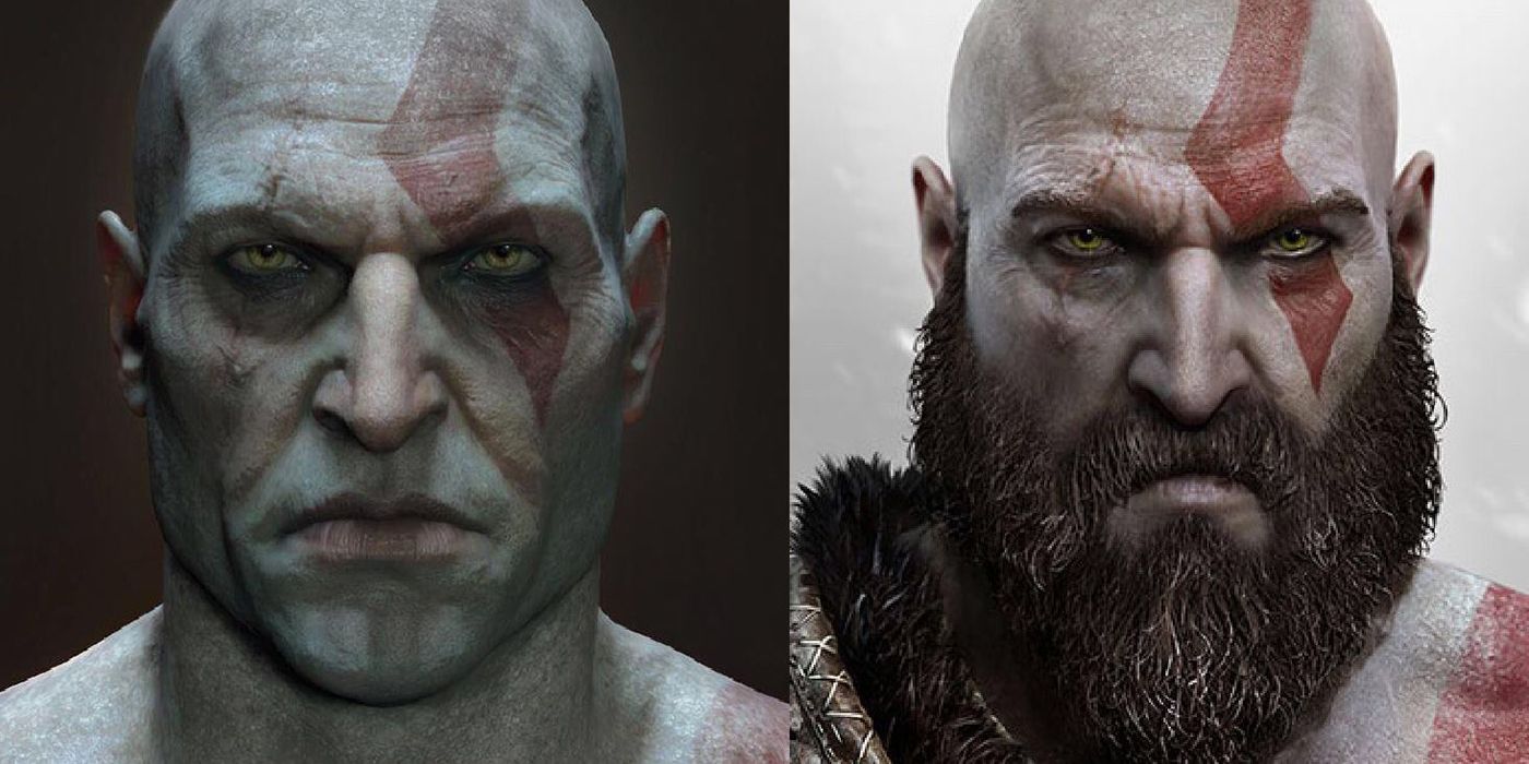 God Of Wars Kratos Looks Even Scarier Without His Beard
