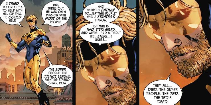 What If Batman's Parents Never Died: DC Shows A World Without Batman Turns Into Hell (Literally!!) 12 Booster Gold Batman Comic Heroes KIlled.jpg?q=50&fit=crop&w=740&h=370&dpr=1