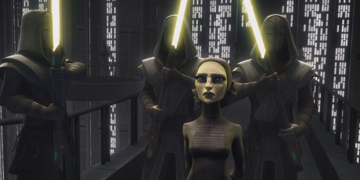 Jedi Padawan Barriss Offee on trial in the Clone Wars