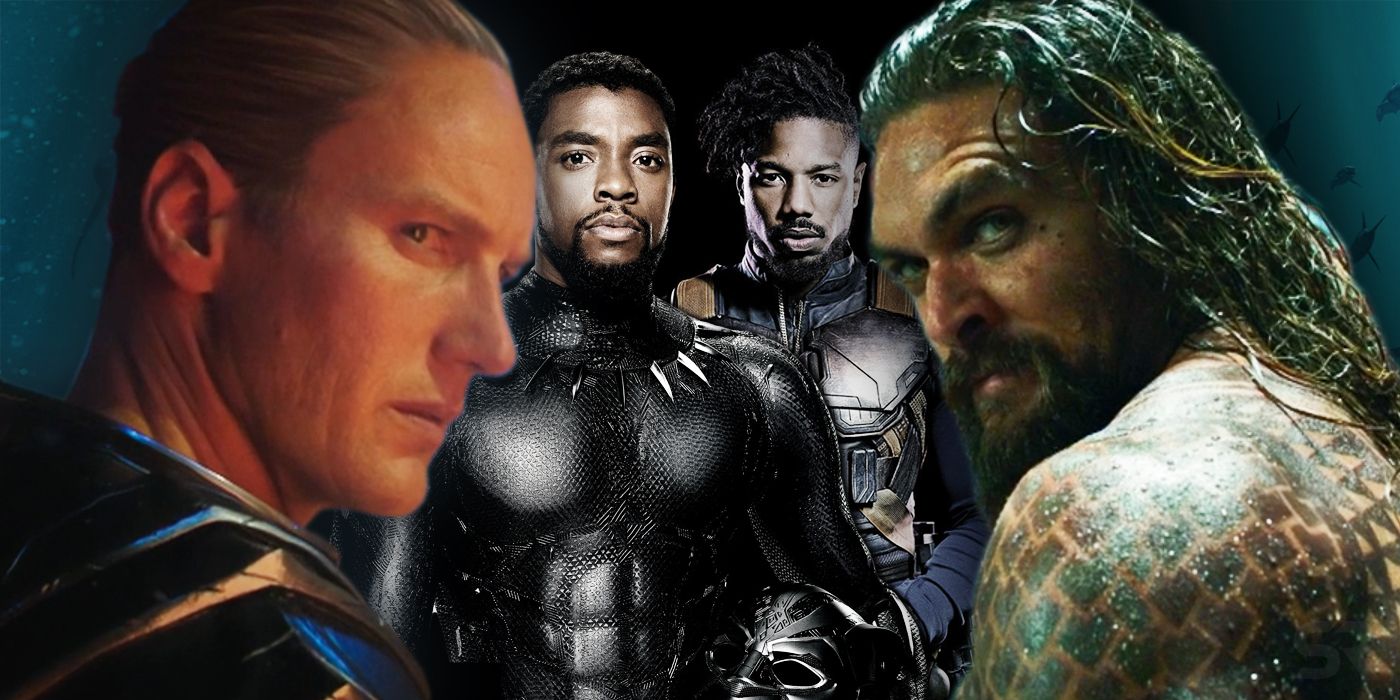 Image result for Aquaman Is The Same Story As Black Panther (Except Killmonger The Hero).