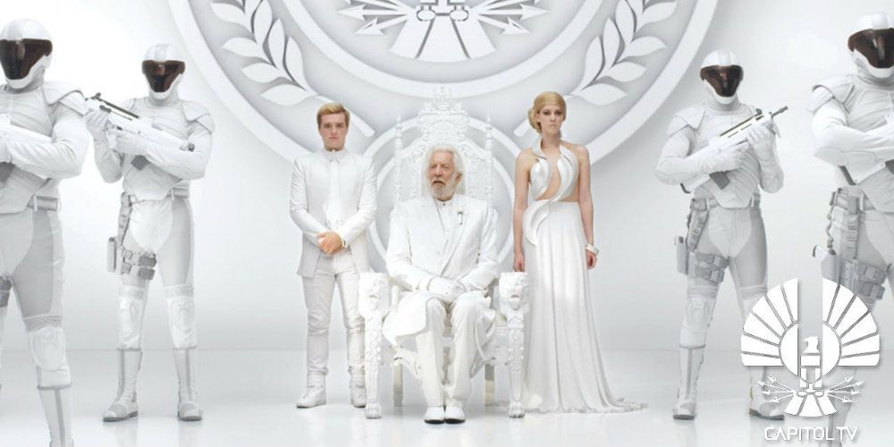 Peeta Mellark President Snow Johanna Mason Capitol Propo Hunger Games Mockingjay