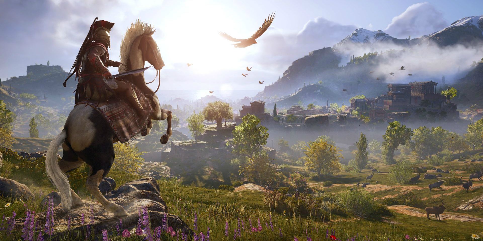 Assassins Creed Odyssey Spartan Horse Screenshot