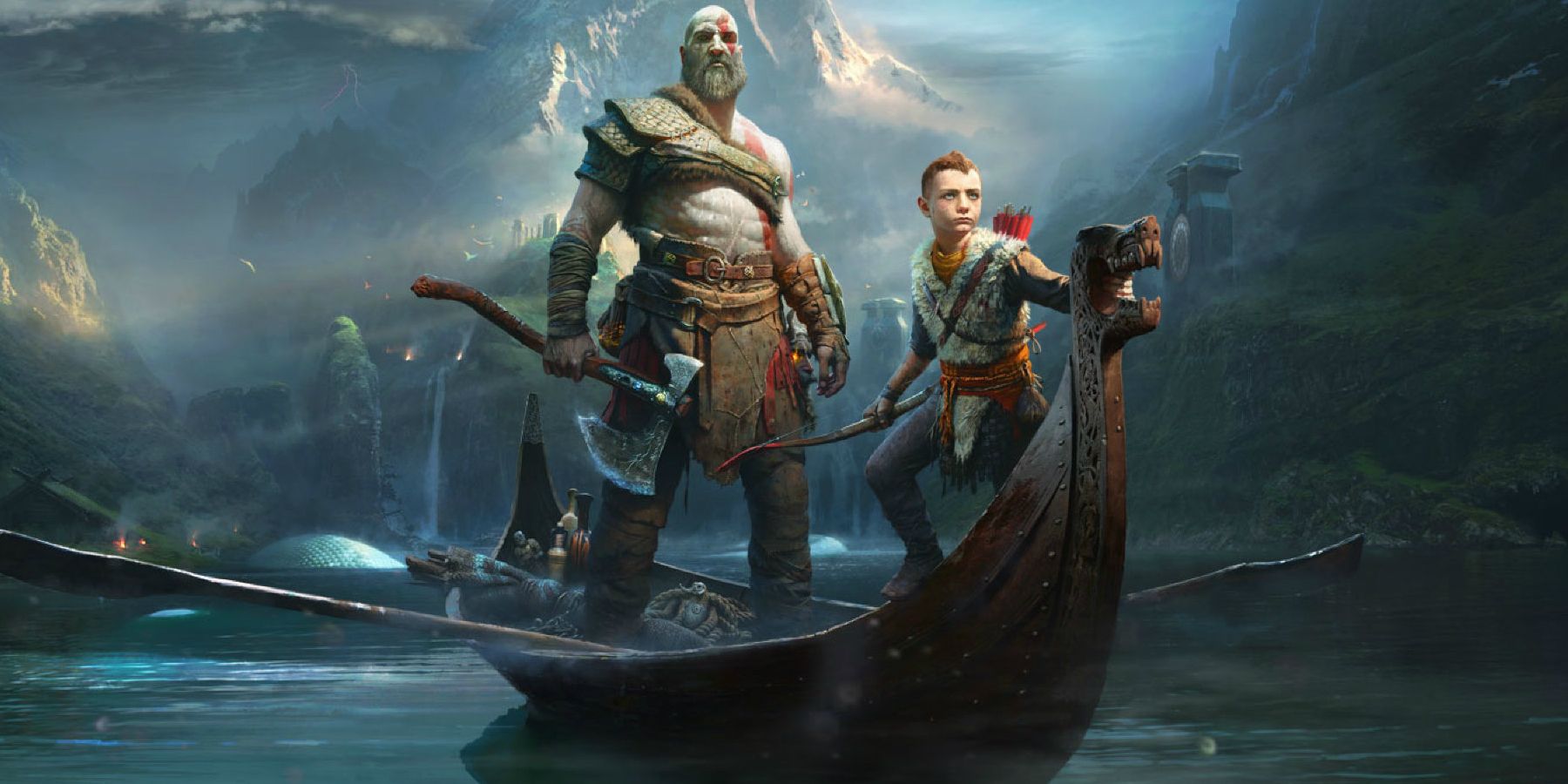 God of War 2018 Cover Art