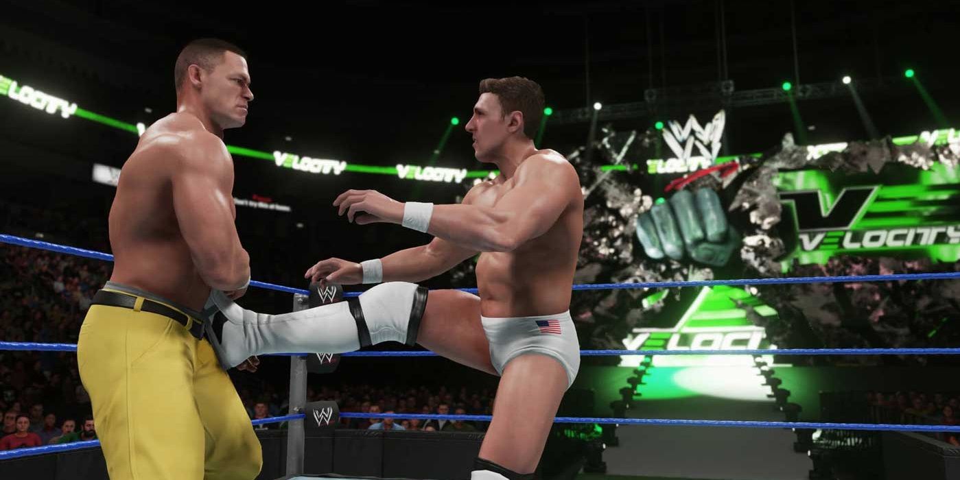 Jon Cena and Daniel Bryan in WWE 2K19
