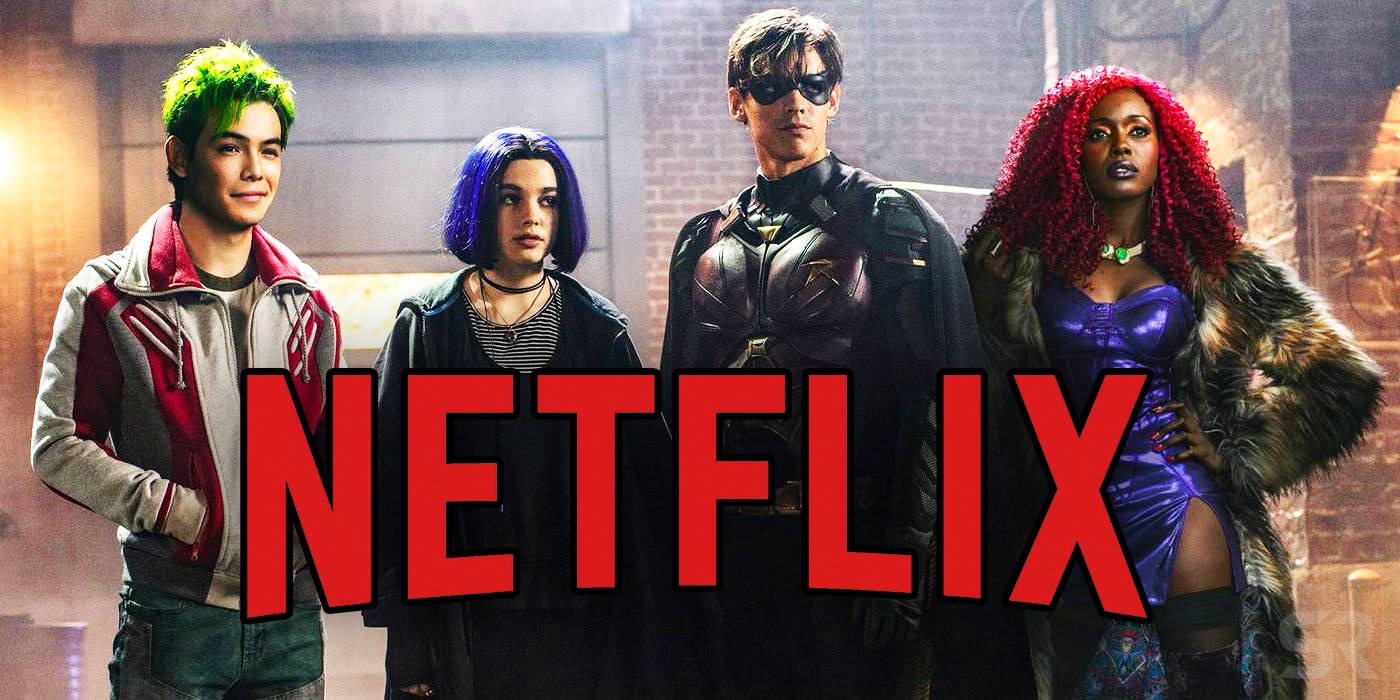 all dc netflix shows