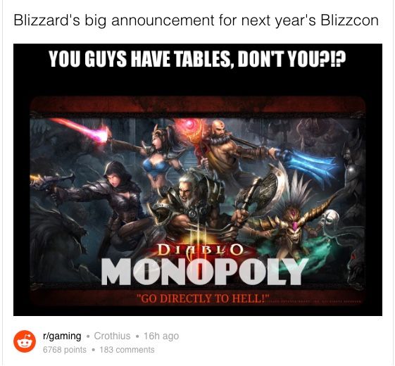 Diablo Immortal Memes That Time Blizzard Totally Misread The Room at BlizzCon