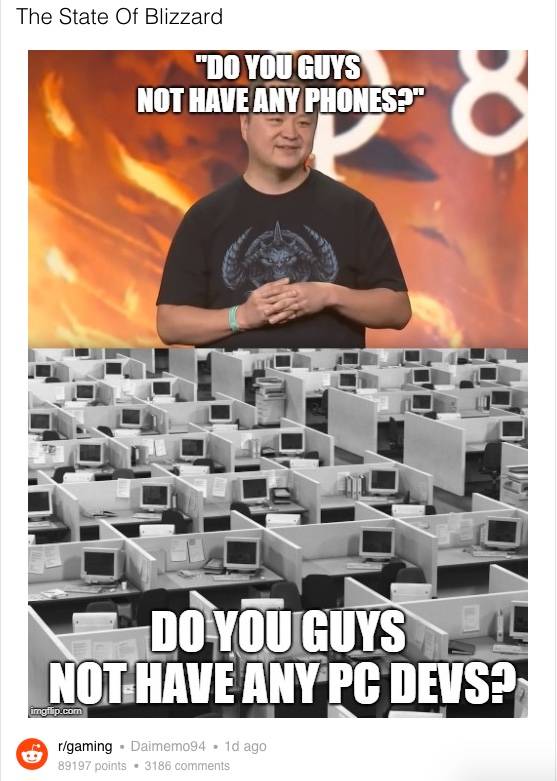 Diablo Immortal Memes Commemorate Blizzard S Failure At Blizzcon Diablo Immortal Memes Commemorate Blizzard S Failure At Blizzcon