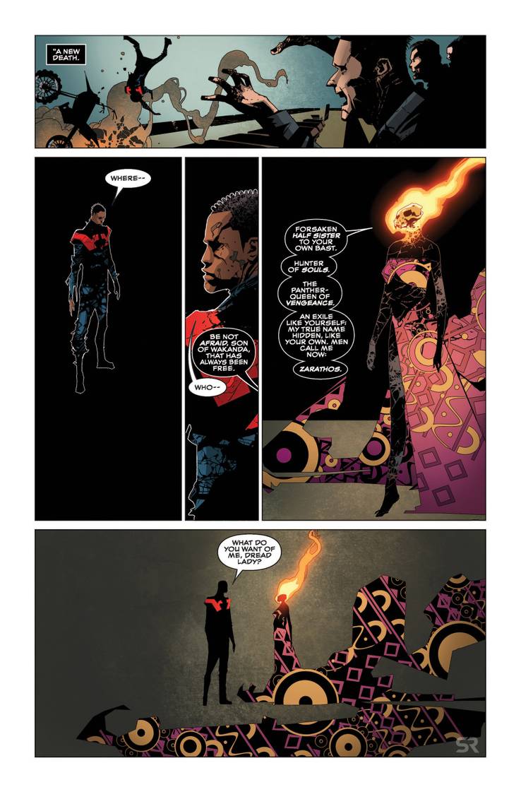 Black Panther 'BECOMES' The New 'Ghost Rider' 9 INFINITY WARPS Ghost Panther 1 Page 4