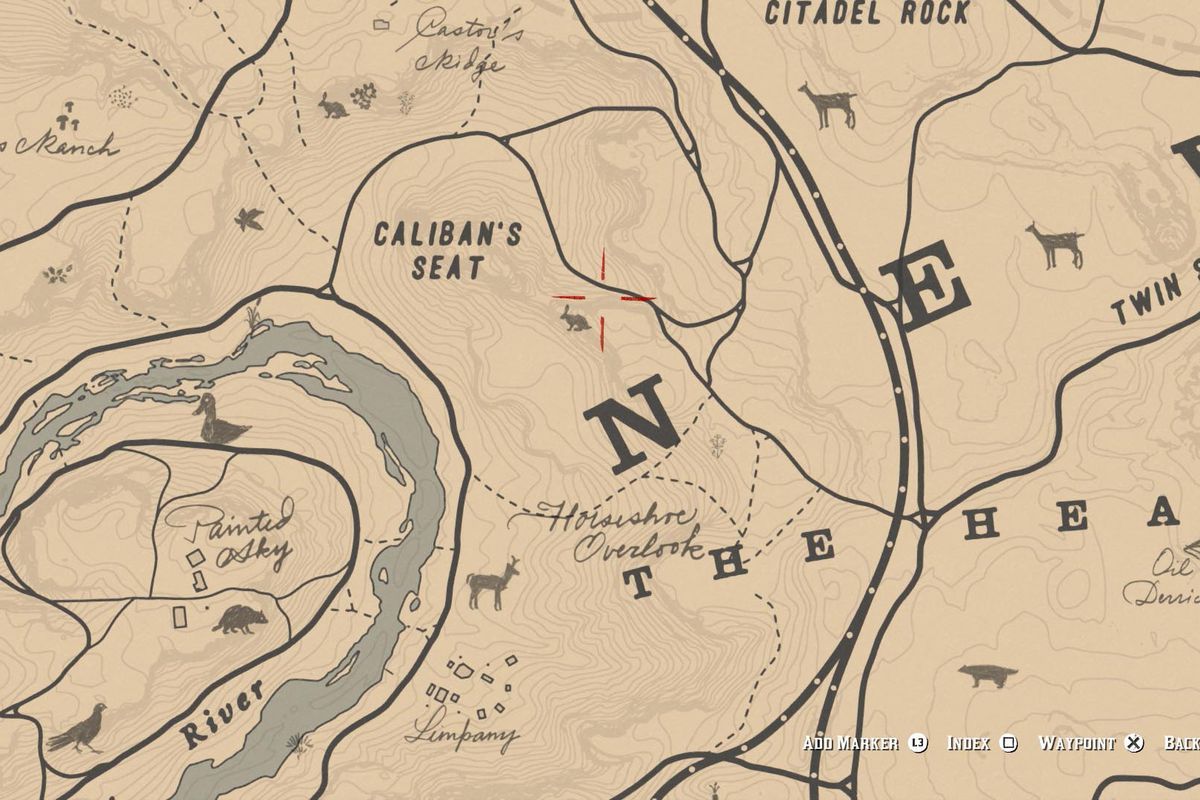 Red dead redemption 2 interactive map of all rdr2 locations mazlane