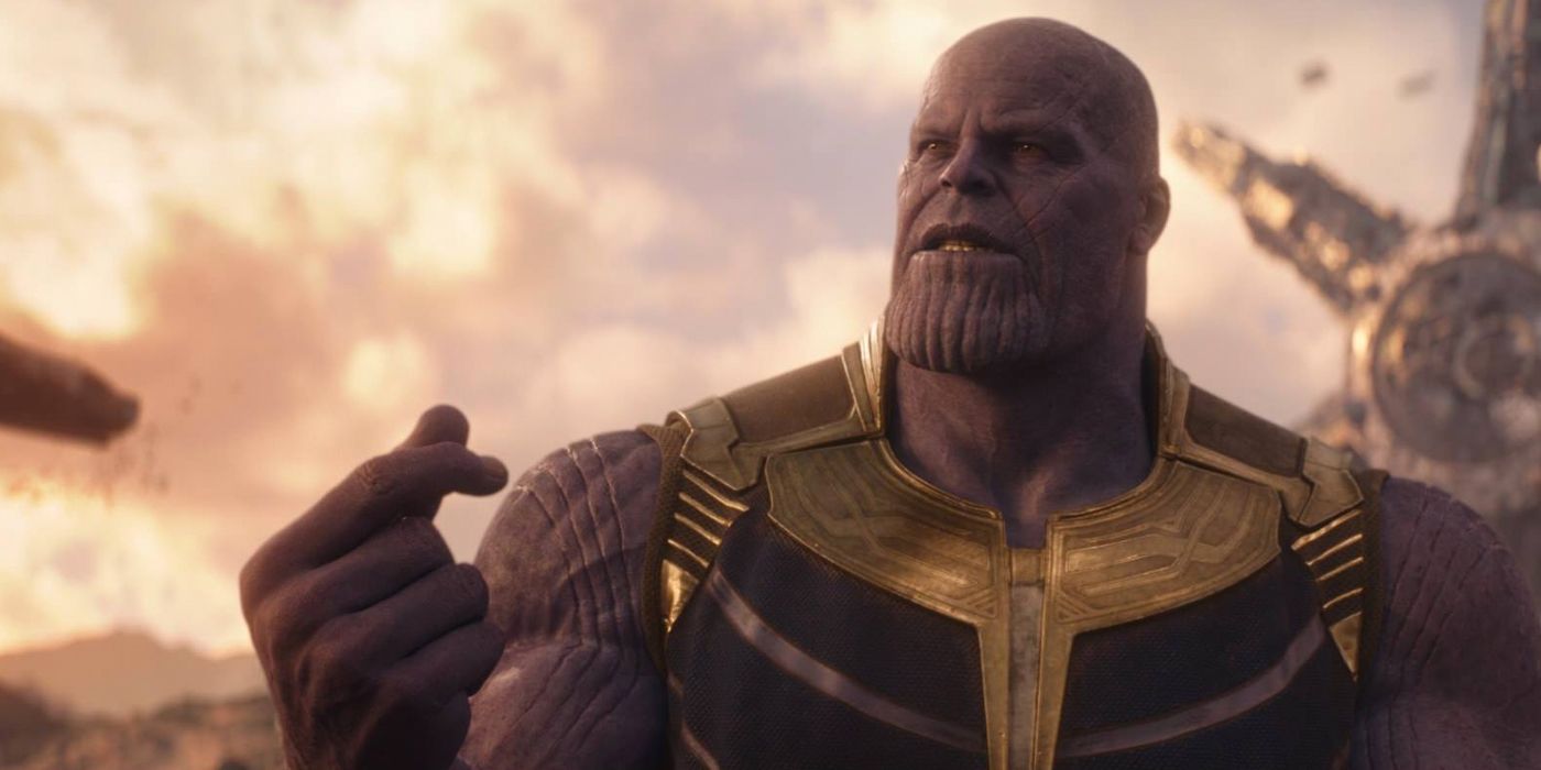 Thanos Snaps in Avengers Infinity War
