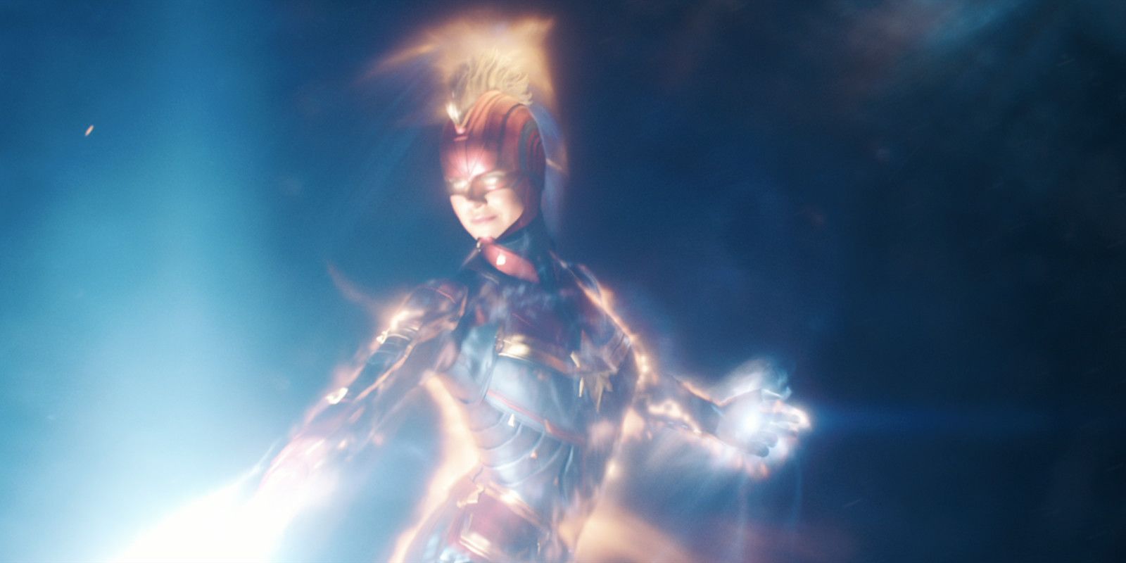 Captain Marvel Carol Danvers Powers Flying Space Binary
