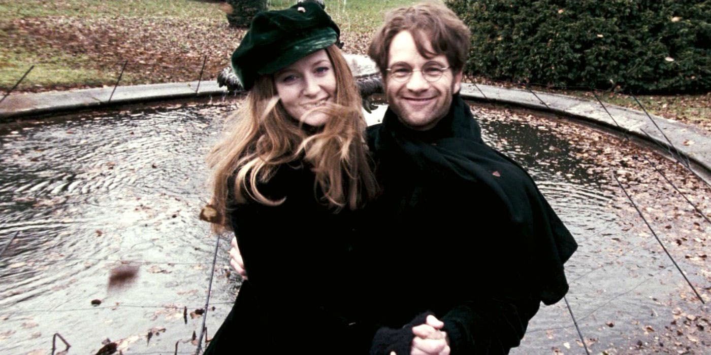 James Potter smiling with Lily