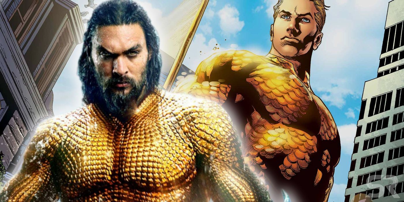 Aquaman How Jason Momoa S Arthur Curry Compares To The Comics