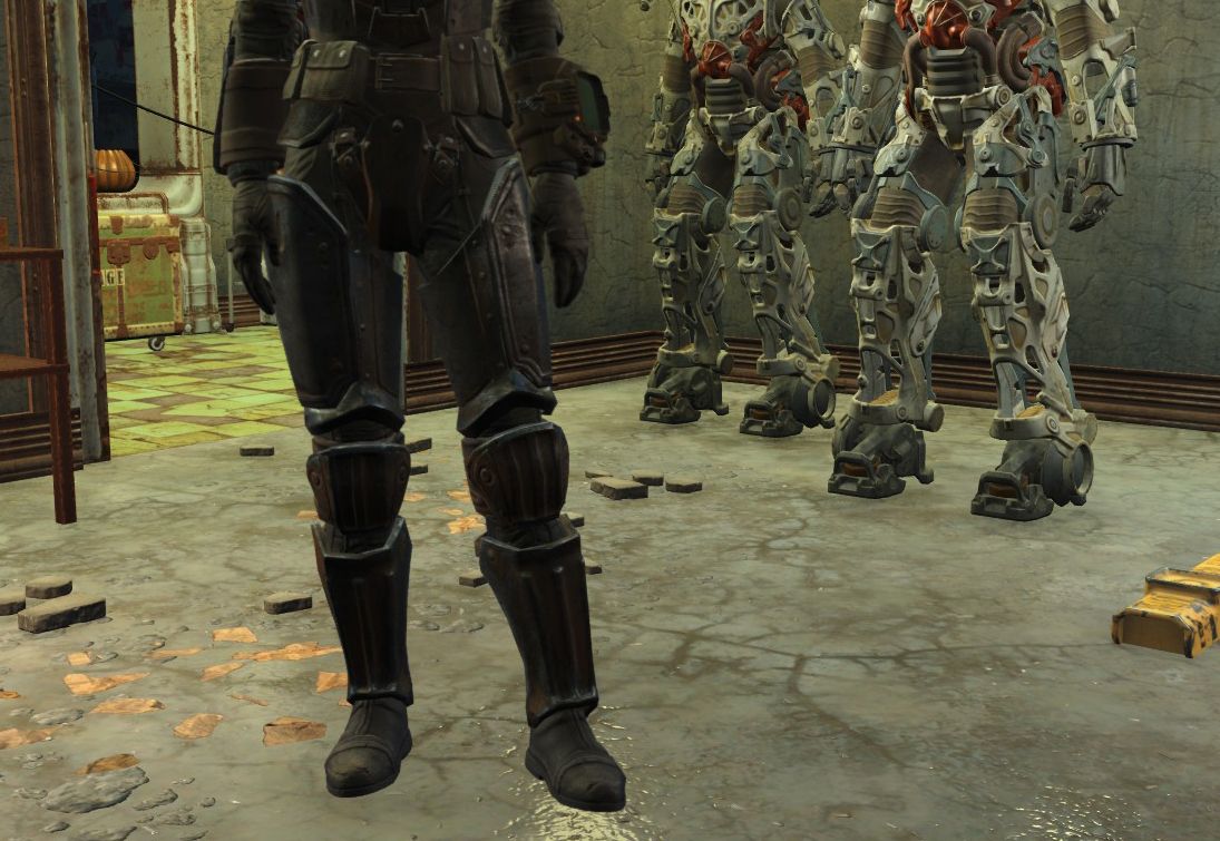 fall legs were not in safe fallout 4