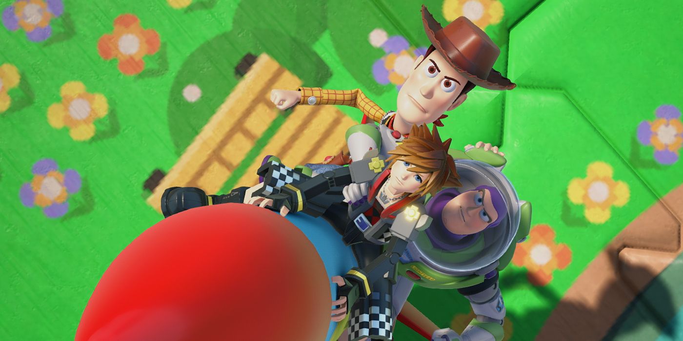 Kingdom hearts 3 прохождение toy story