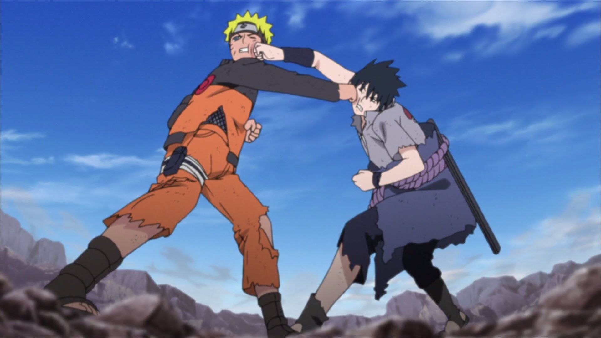 Naruto Fighting Wallpaper Hd